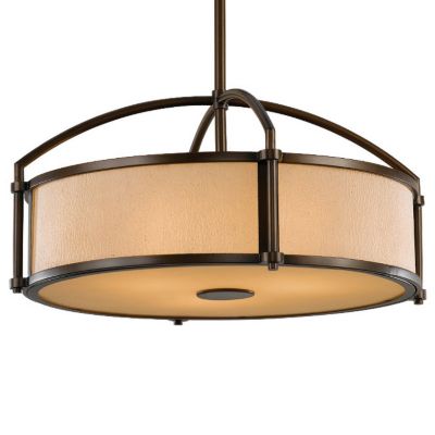 Preston Drum Pendant by Feiss - Starlight Lighting USA and Canada